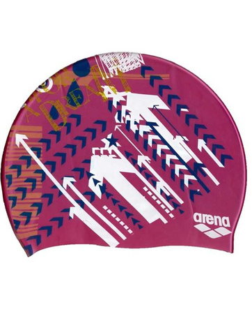 Czepek pływacki dla dzieci Arena Junior Circus Rose Violet