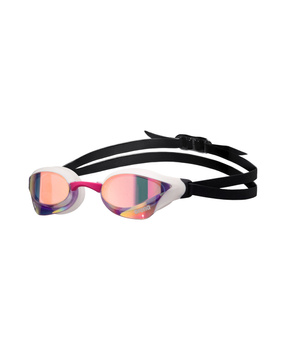 Okulary pływackie Arena Cobra Core Swipe Mirror Violet White Pink