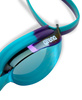 Okulary pływackie dla dzieci Arena Junior Python Mirror Emerald Peacock Plum