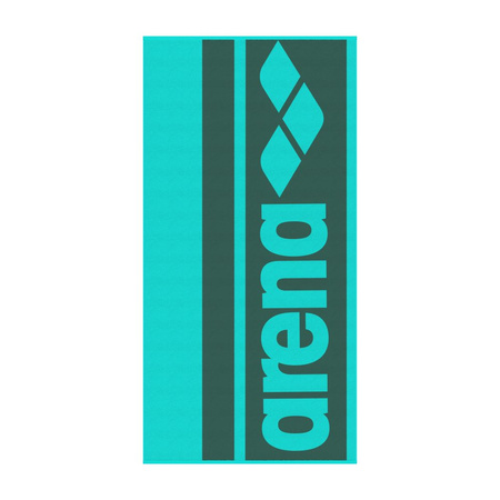 Bawełniany ręcznik basen plażę trening uniwersalny Arena Logotype 180x90CM Mint