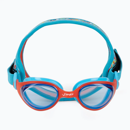 Okulary pływackie dziecięce Finis Kids Dragonflys Blue Red