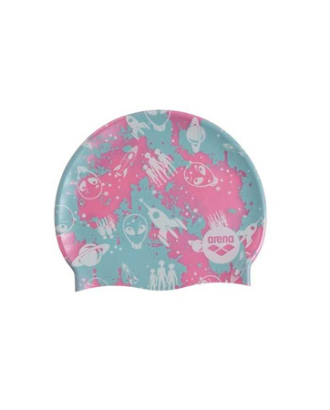 Czepek pływacki dla dzieci Arena Swim Cap Aliens Multi