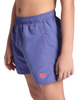 Szorty kąpielówki chłopięce Arena Junior Boy's Beach Boxer Solid Purple Blue Fluo Red
