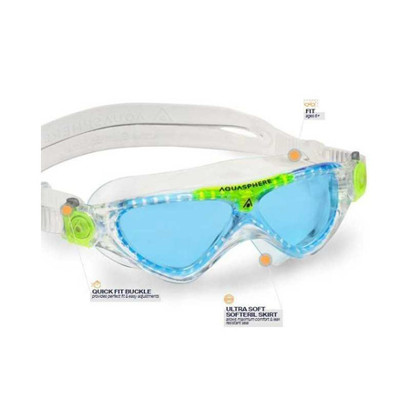 Maska pływacka dziecięca Aqua Sphere Vista Junior Kids Swim Mask