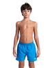 Szorty kąpielówki chłopięce Arena Junior Boy's Beach Boxer Solid Blue Lake Soft Green