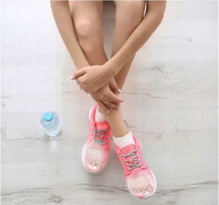 Opaska na haluksy separator żelowy na 5 palców