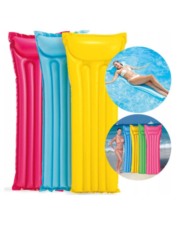 Materac dmuchany do pływania Intex Monocolour