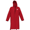 Szlafrok basenowy Arena Unisex Team Stripe Robe Red White