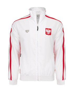 Bluza sportowa Arena Prival  Full Zip White Red