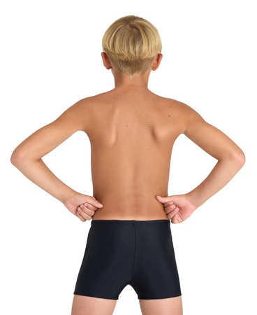 Kąpielówki bokserki chłopięce Arena Boy's Swim Short Graphic Black Turquoise
