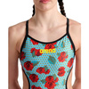 Strój kąpielowy damski Arena Women's Rule Breaker Hooked Rev Swimsuit Martinica Black Multi