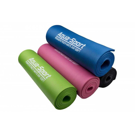 Mata do ćwiczeń Aqua-Sport Powerstrech Mats Air-Soft Powystawowa