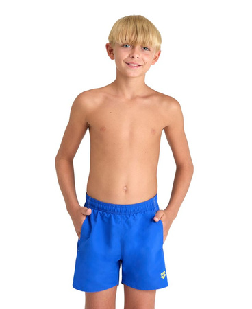 Spodenki szorty chłopięce Arena Boy's Junior Beach Boxer Neon Blue Soft Green