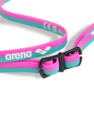 Okulary pływackie Arena Python Mirror Turquoise Water Fuchsia