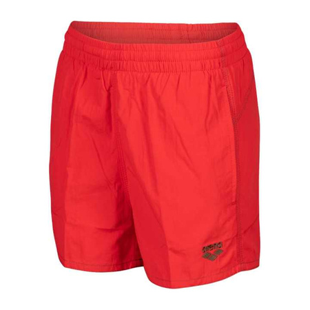 Spodenki szorty chłopięce Arena Bywayx Youth Fluo Red Dark Olive
