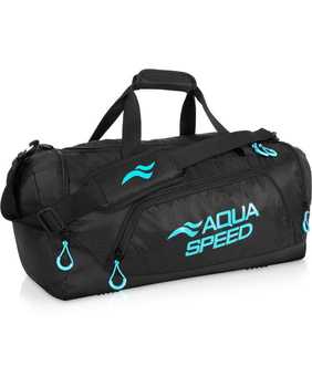 Torba sportowa Aqua Speed Duffel Bag Black  Turquoise 43L