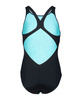 Strój kąpielowy dziewczęcy Arena Girl's Multi Colours Swimsuit V Back Water Multi Black