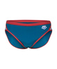 Kąpielówki slipy męskie Arena Men's Icons Briefs Solid Blue Cosmo Astro Red