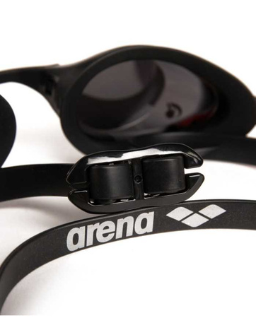 Okulary pływackie na basen Arena Cobra Swipe Mirror Silver Coral