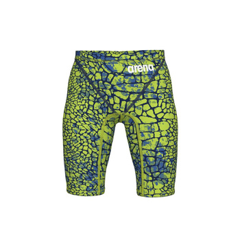 Strój startowy chłopięcy Arena Boy's Powerskin ST Next Limited Edition Jammer Junior Snake Green