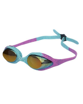 Okulary pływackie dla dzieci junior Arena Spider Mirror Pink Mint