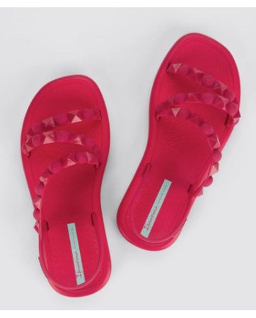 Sandałki damskie Ipanema Meu Sol Flatform AD Dark Pink Green