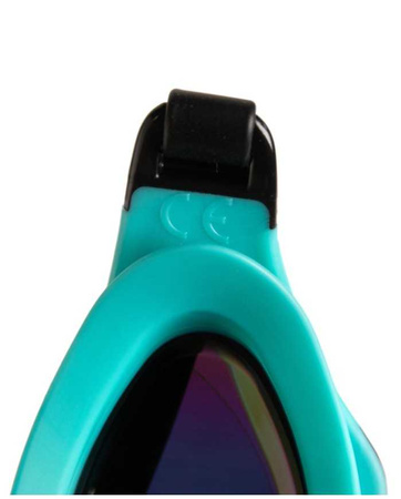 Okulary pływackie treningowe Arena Cobra Core Swipe Mirror Emerald Peacock