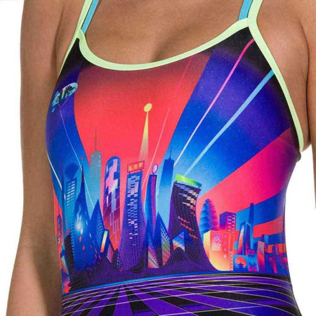 Strój treningowy damski Speedo Neon Fan Placement