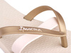 Klapki japonki damskie Ipanema Kirei Fem Beige Gold