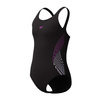 Strój kąpielowy dla dziewczynki treningowy Speedo Placement Muscleback