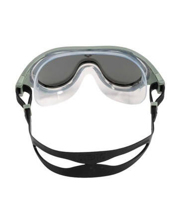 Okulary maska pływacka na basen Arena The One Silver Jade Black