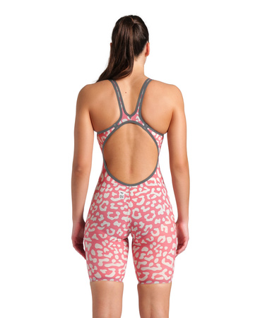 ARENA STRÓJ STARTOWY WOMEN'S POWERSKIN CARBON AIR2 LE OB LEOPARD SKIN GERANIUM