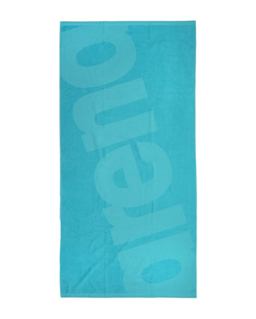Ręcznik kąpielowy Arena Beach Towel Logo II Water