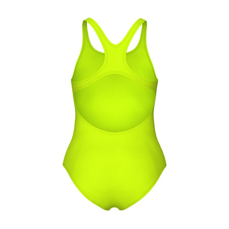 Strój kąpielowy dziewczęcy Arena Girl's Team Swimsuit Swim Pro Solid Artic Lime Future Dusk 