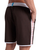 Kąpielówki szorty męskie Arena Men's Icons Team Stripe Unisex Bermuda Sepia White