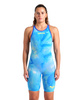 Strój startowy damski Arena Women's Powerskin Carbon Air2 Le Open Back Cobalt