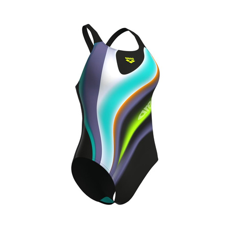 Damski strój kąpielowy basen kostium jednoczęściowy Arena Water Fluids