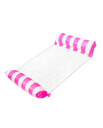 Hamak wodny leżak do pływania Drifter Beach Float Rose White