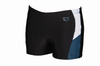 Kąpielówki bokserki męskie Arena Men's Ren Short Black Shark White