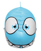 Czepek pływacki na basen dla dzieci Aqua-Sport Junior Swim Cap Shark Blue White