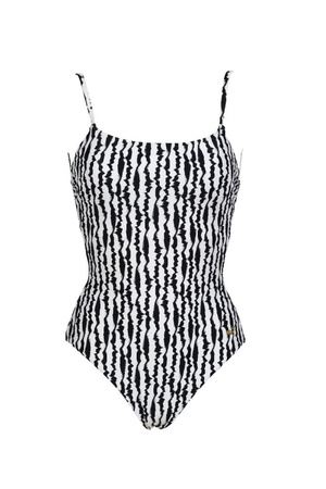 Strój kąpielowy damski Arena Women's U Back Allover Black Multi