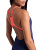 Strój kąpielowy damski Arena Women's Reflecting Navy Bright Coral