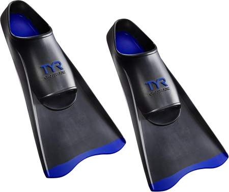 Płetwy treningowe do pływania krótkie TYR Cross Blade Fin 2.0 Blue