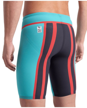 Strój startowy męski na basen spodenki jammery Arena Carbon Core Mint