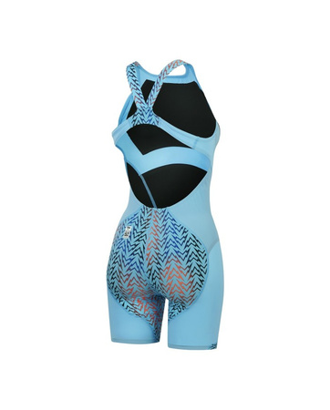 Strój startowy pływacki damski Speedo Lzr Ignite Blue