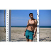 Spodenki szorty męskie Arena Men's Beach Boxer Allover Green Lake Logo