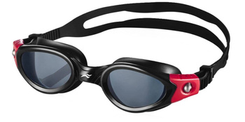 Okulary pływackie treningowe na basen unisex Antifog Pacific Aqua Speed Red Black