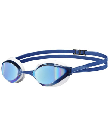 Okulary pływackie na basen Arena Python Mirror Blue Mirror White