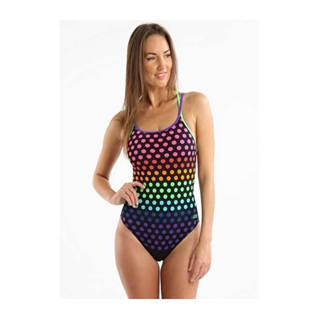 Strój kąpielowy dla kobiet Zoggs Lilli Pilli Twinback Multi