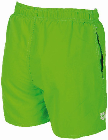 Szorty kąpielowe chłopięce Arena Boy's Watershort Fundamentals Leaf White